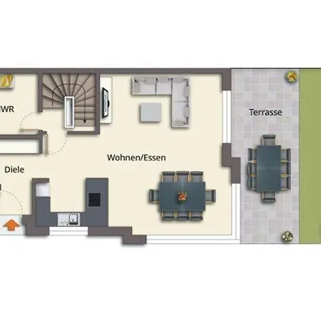 Up De Insel Apartment *